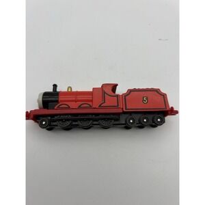 Thomas The Tank Engine & Friends James #5 1987 ERTL Diecast Train Red Vtg